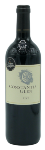 Constantia Glen Five cape and grapes