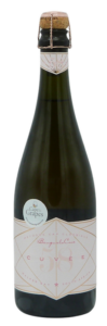 Benguela Cove Cuvee 58 MCC Brut Rosé cape and grapes