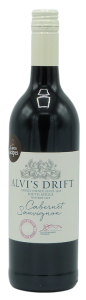 Alvis Drift Cabernet Sauvignon cape and grapes