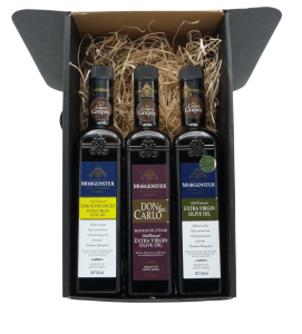 Geschenkdoos voor 3 flessen olijfolie Cape & Grapes